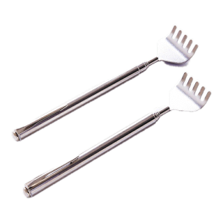 ไม้เกาหลัง สแตนเลส แบบพกพา ยืดหดได้ ราคาต่อชิ้น ไม้เกาหลัง Stainless steel back scratcher