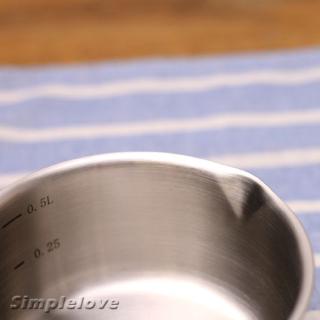 【Simplelove】Stainless Saucepan Milk Pan Coffee Butter Warmer Kitchen Sauce Boiling Pot