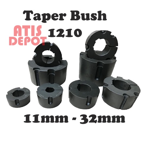 1210 Taper Lock Bush SPZ SPA SPB SPC V Belt Pulley ( 1/2/3/4/5/6 Grooves ) 1108 1610 2012 2517 3020 