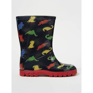 Navy Dinosaur Print Wellington Boots = 790 THB (UK)