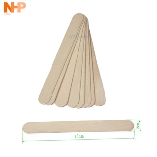 ไม้มน ไม้ไอติม ไม้ไอศครีม ขนาดใหญ่ 100 ชิ้น ไม้ไอศกรีมขาว ไม้กดลิ้น Tongue Depressor