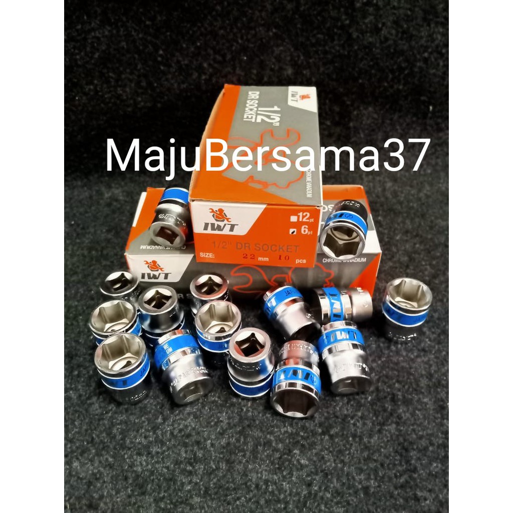 MATA 6PT 22MM 1/2 IWT ประแจกระบอก 22mm