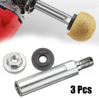 #ROYALLADY#3pcs Tools 3pcs Angle Grinder Connecting Rod Extension Polisher Lock Durable