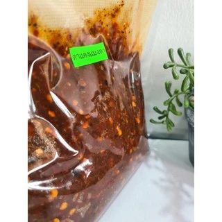 ถูกสุด อร่อย น้ำพริกตาแดง 400 กรัม ตาแดง ตาแดงแมงดา เผาตาแดง เผาป่า