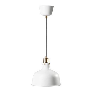 RANNARP โคมไฟแขวนเพดาน Pendant lamp 23 cm (ขาว)