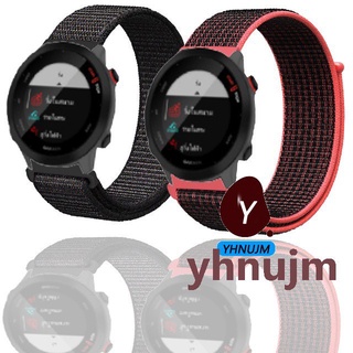 สาย garmin Forerunner 55 สาย ฟิล์ม glass สายนาฬิก nylon strap for ฟิล์ม garmin Forerunner 245 อุปกรณ์เสริมสมาร์ทวอทช์ FR55 / FR245 สาย watch strap