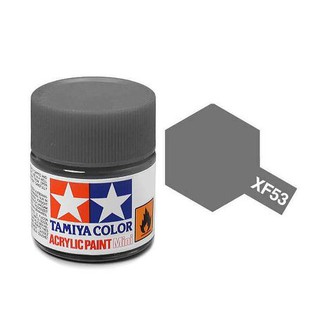 สีสูตรน้ำทามิย่า Tamiya Acrylic XF53 Neutral Grey 10ml