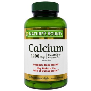 Natures Bounty, Calcium Plus Vitamin D3, 1200 mg/1000 IU