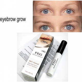 FEG Eyebrow Enhancer Serum 3ml. เซรั่มบำรุงขนคิ้ว เพิ่มขนคิ้ว ปลูกขนคิ้ว สูตรเร่งขนคิ้ว