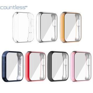 (COU-Stock)Case for Xiaomi Mi Watch Lite Redmi Watch Cover Bumper TPU Screen Protector