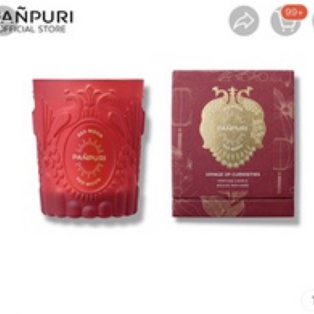 ส่งฟรี PANPURI Red Moon Voyage of Curiosities Perfume Candle