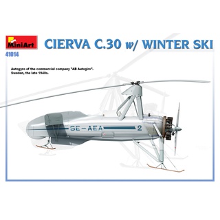 โมเดลประกอบ MiniArt 1/35 MI41014 CIERVA C.30 w/WINTER SKI