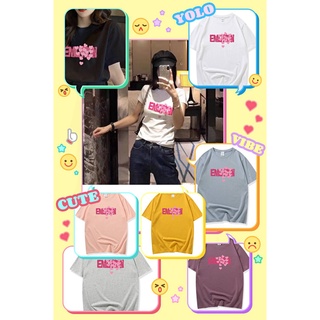 MKLเสื้อยืดพิมพ์ลาย คอกลม แขนสั้น ผ้านิ่ม แฟชั่น สไตล์เกาหลี  #9639