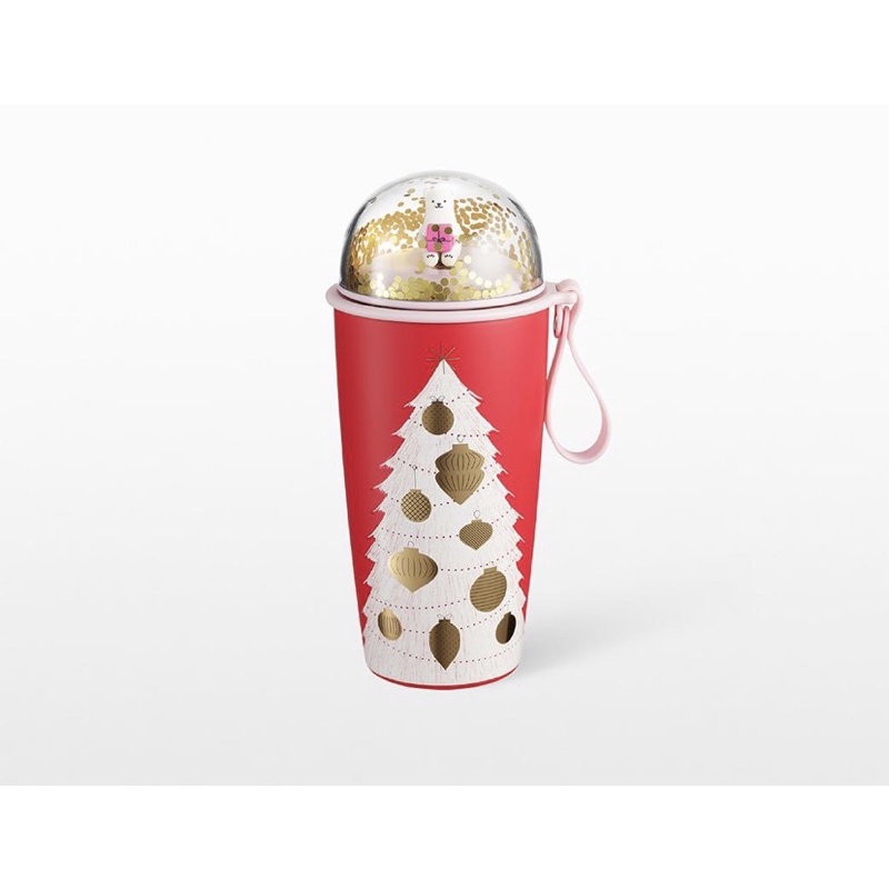 Glittering Holiday Tumbler 12 Oz