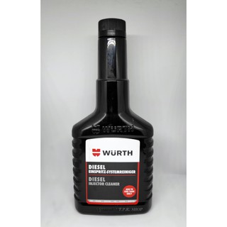 WURTH น้ำยาทำความสะอาดหัวฉีดดีเซล, น้ำยาล้างหัวฉีดดีเซล DIESEL INJECTOR CLEAN 125 ML. ใช้ได้กับเครื่องยนต์ดีเซลทุกประเภท