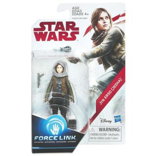 Star Wars Jyn Erso (Jedha) Force Link Figure แพคมีรอยจากการขนส่ง