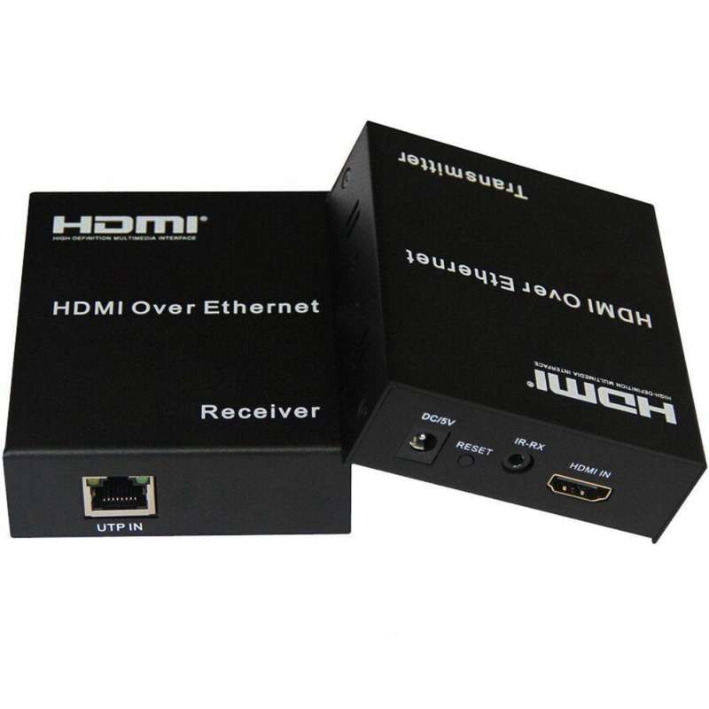 HDMI Extender HD 3D 120M HDMI IR Extender Adapter Over Single LAN RJ45 CAT5e CAT6 7 Cable