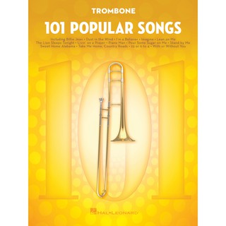 101 POPULAR SONGS for Trombone (HL00224728)