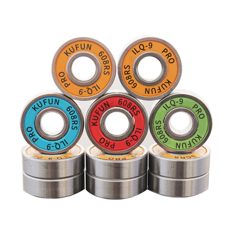 KUFUN SPEED Bearing ประสิทธิภาพสูง Inine Roller Skate สกู๊ตเตอร์สเก็ตบอร์ดล้อหมุนเร็ว