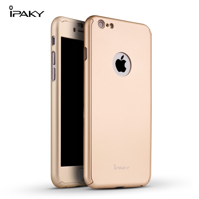 iPaky case  360 degree case iPhone 6 6Plus -Gold
