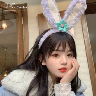 ที่คาดผมหูกระต่ายตุ๊กตา ใหม่ล่าสุด 2021 ที่คาดผมหวานน่ารักสำหรับผู้หญิง