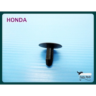 HONDA CLIP LOCK ON THE FENDER (1 PC.) "BLACK"  // กิ๊บล๊อกบนบังโคลน สีดำ (1 ตัว)  สินค้าคุณภาพดี