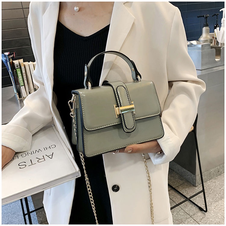 💖กระเป๋าสะพายข้างสไตล์เกาหลีเทรนด์ใหม่ครบทุกสไตล์ความเรียบง่ายกระเป๋าสะพายกระเป๋าแฟชั่น - รูปที่ 5