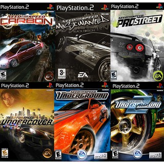 แผ่นเกมส์ PS2 (ส่งไว) Need for Speed ALL