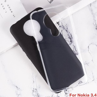 เคสโทรศัพท์ซิลิโคน TPU แบบนิ่ม สําหรับ Nokia 3.4