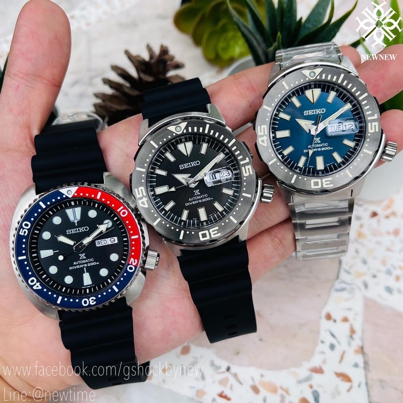 SEIKO PROSPEX KING TURTLE SAMURAI MINI TURTLE  ของแท้ประกันศูนย์1ปี