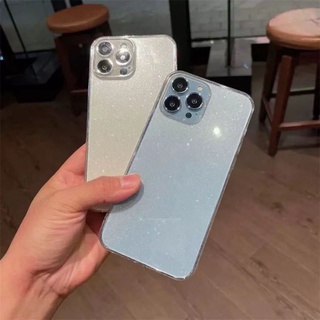 Supercase🧸i6-i13promax เคสกากเพชร เคสใสกากเพชร เคสใส