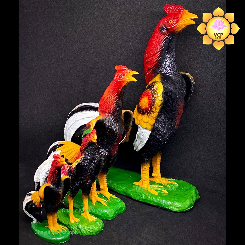 ไก่ รูปปั้นไก่ ไก่แก้บน แบบสวย(ราคาต่อตัว)