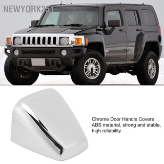 Newyork251 ฝาครอบมือจับประตูโครเมี่ยม ชุบเงา แบบเปลี่ยน สําหรับ Hummer H3 2006‐2010