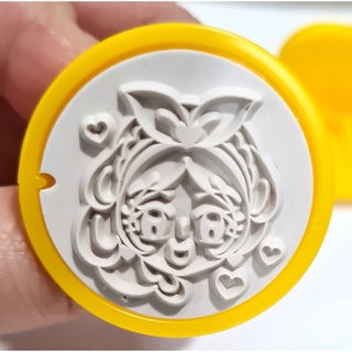 [ลิขสิทธิ์แท้] ตราปั๊ม ลาย precure พร้อมหมึกสำหรับปั๊มสีแดง