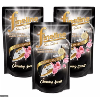 ไฟน์ไลน์ สเปรย์หอมรีดผ้าเรียบ Charming Secret 450มล(ดำ)( แพ็ค3ถุง) (8851989932248)