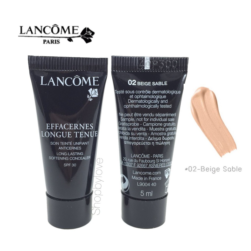 Lancome effacernes longue tenue concealer 5ml | Shopee Thailand