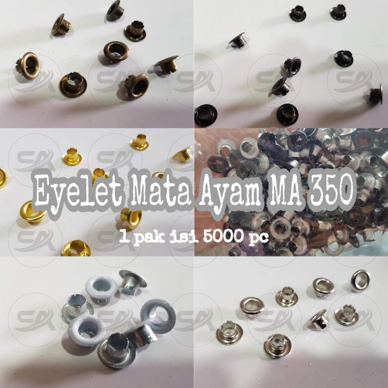 MATA EYELET 5MM EYE DUCK MA 350 F (PAK | 5000 ชิ้น)