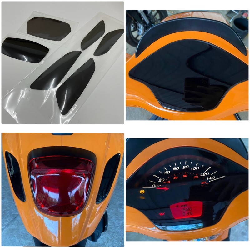 Vespa ฟิล์มกันรอยVespa sprint125-150 ปี2018-2023 Vespa (ไมล์+ไฟหน้า+ไฟเลี้ยว /ไฟท้าย) ราคา ถูกที่สุด ดีลบีเคเค แกลเลอรีภาพที่ 4