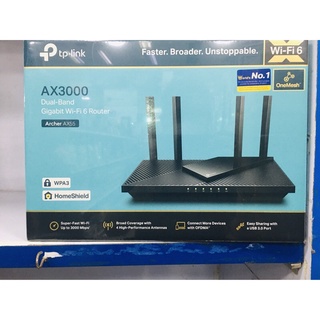 TP-LINk(ArcherAX55)AX3000-Dual-Band(Gigait-Wi-Fi6Router)