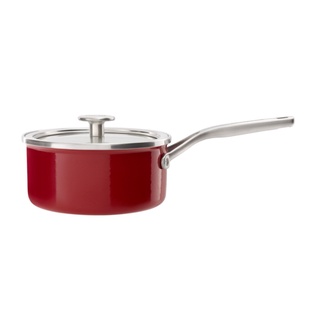 KITCHENAID SAUCEPAN 18CM/2L EMPIRE RED กระทะพร้อมฝาปิด