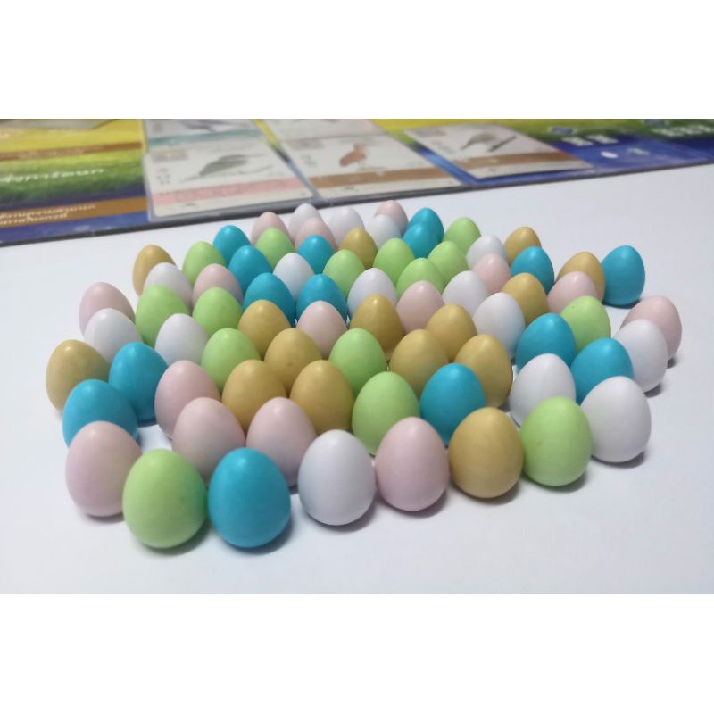 ไข่ ไข่นก ไข่นกเสริม อุปกรณ์เสริม แท้ สำหรับเกมปีกปักษา Wingspan ปีกปักษา token boardgame