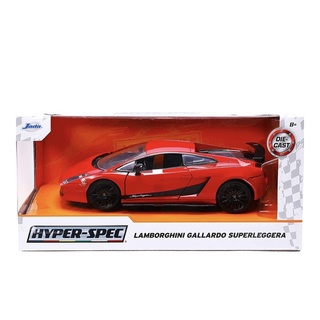 โมเดลรถเหล็ก 1:24 Lamborghini Gallardo Superleggera [JADA]