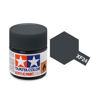 สีสูตรน้ำทามิย่า Tamiya Acrylic XF24 Dark Grey 10ml