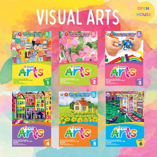 หนังสือเรียนทฤษฎีวิชาศิลปะ THINK BIG PLUS PRIMARY VISUAL ARTS Level 1-6