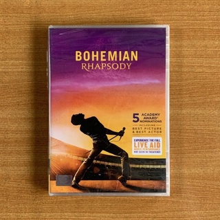 DVD : Bohemian Rhapsody (2018) โบฮีเมียน แรปโซดี [มือ 1] Rami Malek ดีวีดี หนัง แผ่นแท้ ตรงปก