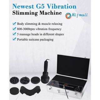 Portable Fitness Vibration Cellulite Massager Mini G5 Slimming Machine Cellulite Weight Loss Skin Tighten I6YP