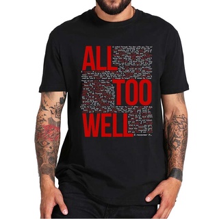 ขายดี!Taylors Version All Too Well เสื้อยืดลําลอง ผ้าฝ้าย 100% แขนสั้น พิมพ์ลาย Music Star สไตล์เกาหลี เรโทร สําหรับผู้