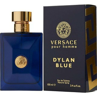 น้ำหอม VERSACE Pour Homme Dylan Blue EDT 100 ml.กล่องซีล แท้ 100%