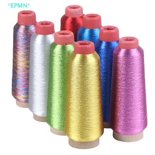 Epmn&gt; ด้ายผ้าไหม สีทอง สีเงิน 3600 เมตร สําหรับเย็บปักถักร้อย คอมพิวเตอร์