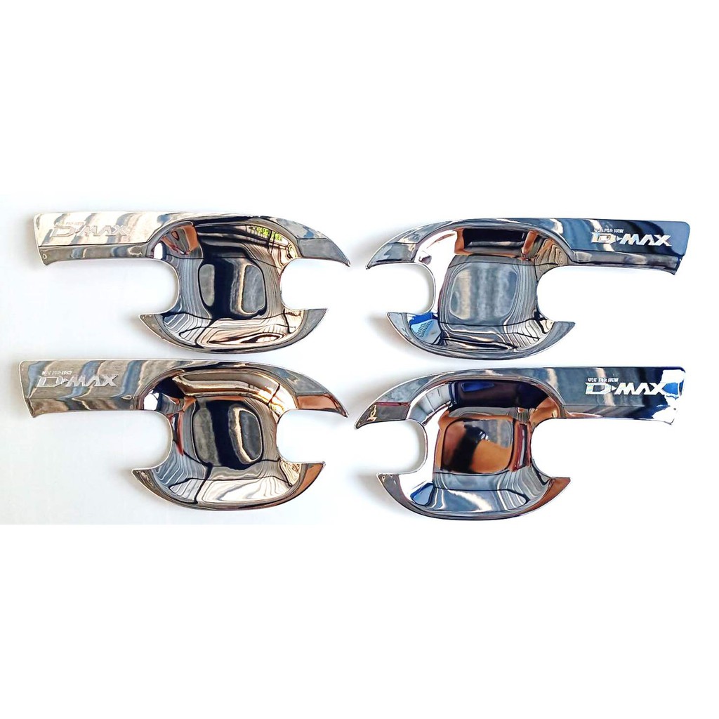 เบ้าประตู/เบ้ากันรอย ISUZU D-max 2020-2022 ชุปโครเมี่ยม